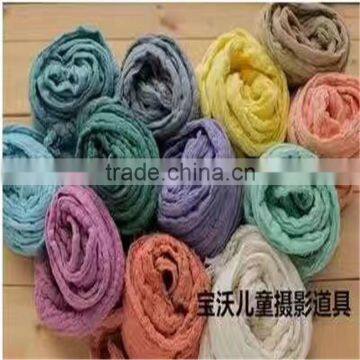 Newborn stretch knit wrap newborn cheesecloth wrap baby swaddle wrap photography props