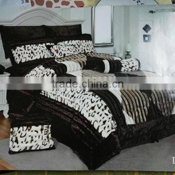 2016 new design patchwork quilt bedding set ,3d bedding set,animal design bedding set