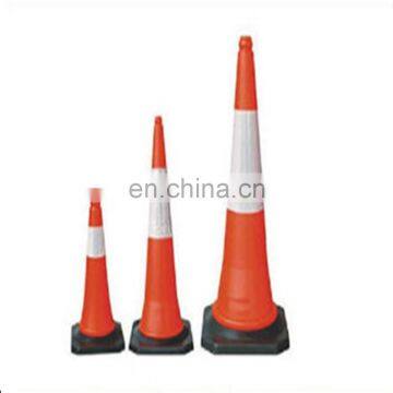 Alibaba China Expoter Hot Sale!!! Roadway Safety Products Safety Poles PVC Coated Glow In The Dark Traffic Cone Reflective Tape