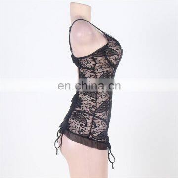 Low MOQ Black Panty Women Lingerie With G String photo-3