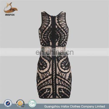 2016 New Fashion Sex Lace Formal Dress,Latest Dress Designs,Sheath Women Lace Dress photo-2