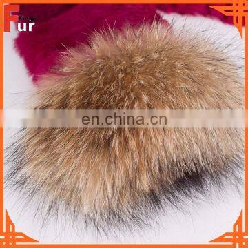 For Women Coat Raccoon Fur Cuff