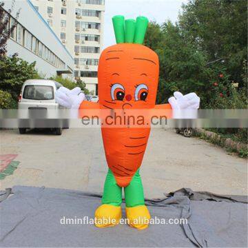 Attractive Inflatable Carrot costume for city decoration