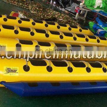 Best sale customized Inflatable Banana Boat with cheap price W1013