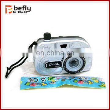 Kids simulation plastic toy camera