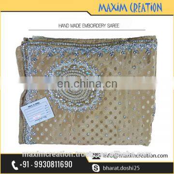 2017 New Arrival Gorgeous Semi Bridal Fashion Saree photo-3