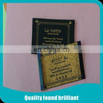 Brand Name Woven Label for Man Clothing Manufacturers