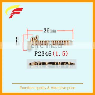 Zinc Alloy Cut Out 3D Logo Label , Metal Sewing Label With Custom Letters photo-3