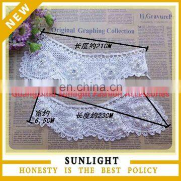 Fashion Dress Applique Neckline Embroidery Lace Collar photo-2
