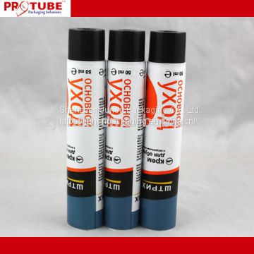 Aluminum 35mm Shoe Polish Cream Packaging Metal Tube