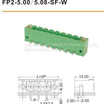 PCB Plug-in Terminal 3.5 3.81 5.08 7.5 7.62mm Terminal Block Circuit Breaker ul