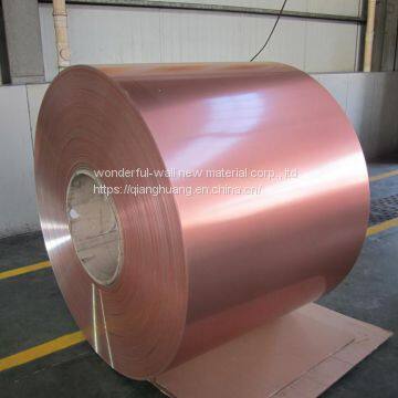 copper pattern prepainting aluminum coil