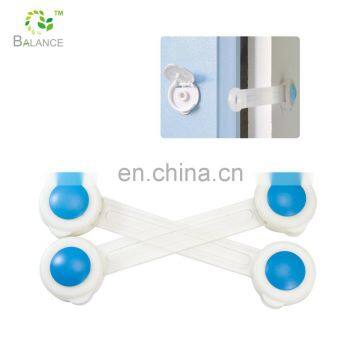 ABS+PE material and protect baby usage child safety lock plastic kitchen cabinet protectors