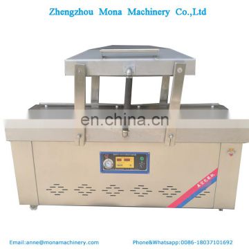 Double Chamber Food Fish Rice Automatic Vacuum Pump Vacuum Packing Machine