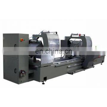 High precision double head cnc 22.5~135degree metal cutting band saw machine for aluminum profiles window and door