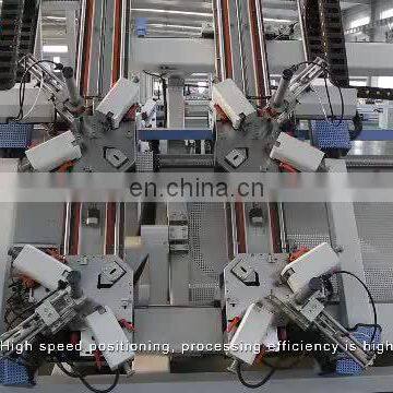 1 Year Warranty Aluminum Door Window 4 Heads Crimping Machine