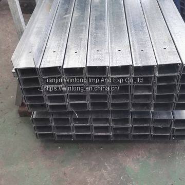 U Purlin U Section Steel Profile U Channel Profile Perforated U Channel Steel photo-3