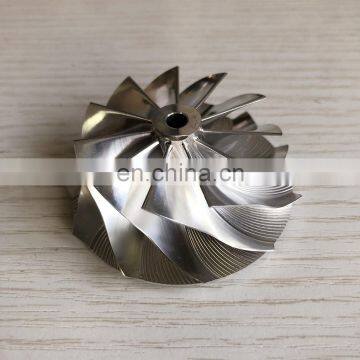 TD04HL 49.04/60.13mm 11+0 Blades High Performance Turbo Milling/aluminum 2618/billet Compressor Wheel