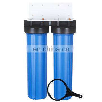 2 stage water filter jumbo water filter housing 20" big blue 20 filter housing