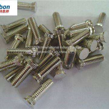 NFHS-M3-6/8/10/12/15/18/20/22/25 Hexagonal Head Studs Self-clinching Stud Pin Clinch Pins Motherboard Sheet Metal Brass PEM Standard photo-2