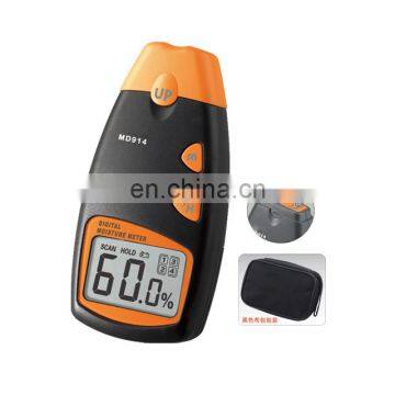 Portable Digital Wood Moisture Meter 4 Pins Hygrometer for Testing Timber Humidity