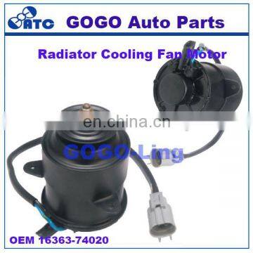 GOGO Radiator Fan Motor for TY OEM 16363-11020 / 16363-11050 /16363-74020