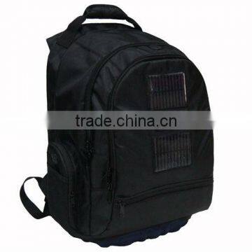 Sports shoulder backpack with solar