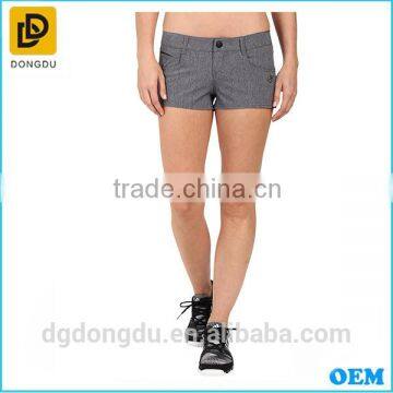 Good Quality Fashion Comfortable Cotton Fitness Women Plain Shorts