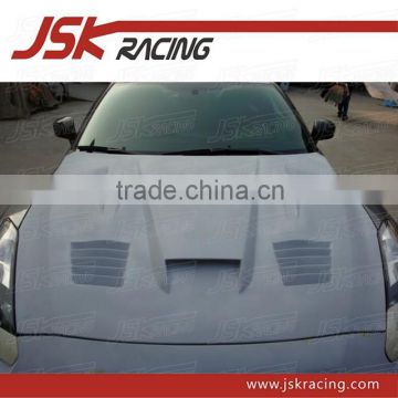 2008-2013 VENT STYLE CARBON FIBER BONNET HOOD FOR NISSAN R35 GTR (JSK220920)