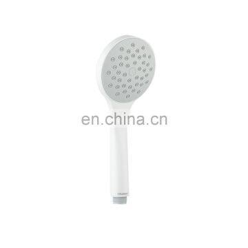 Leelongs Bathroom White Single Function High Pressusre Hand Held Plastic Shower Heads