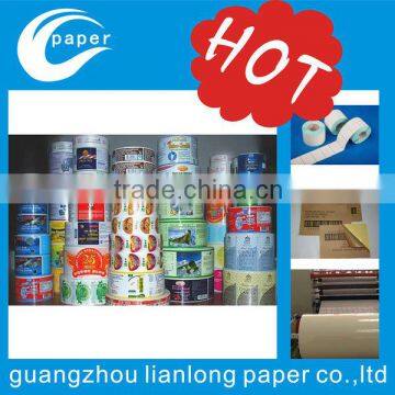 Roll adhesive barcode pvc sticker