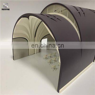 3d Printing Abs Building Install Prototyping Cnc Smooth Surface Made by Zaha Hadid photo-4