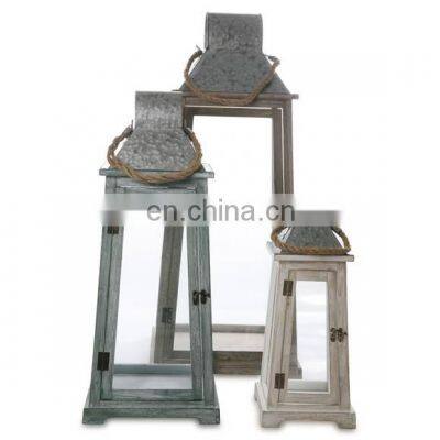 Wholesale Garden Portable Candle Holder Outdoor Moroccan Metal Iron Hanging Candle Lantern