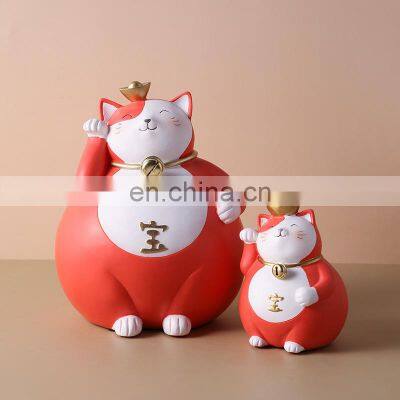 Nordic fortune cat decoration new store opening fortune cat living room decoration