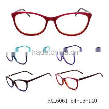 acetate chain and big frame new glasses and women's rhinestone eyeglass frames