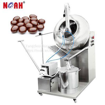 BY400 chocolate sugar coating machine with spraying system