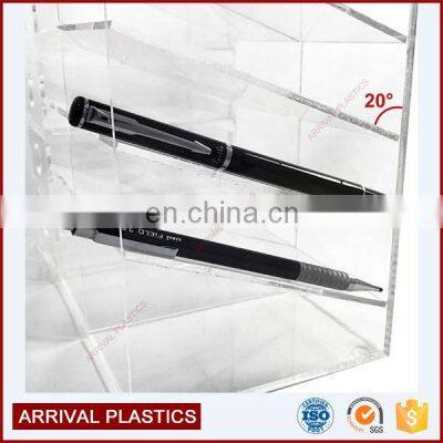 Acrylic 4-Shelf Office Supply Organizer Storage Drawer Case photo-4