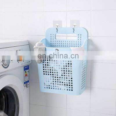 2020 New Taizhou bathroom storage basket with handle creative bathroom hanging laundry baskets