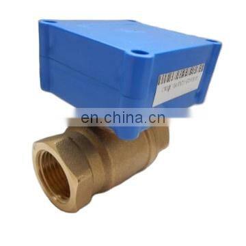 CWX-20P-1.0B DC3.6-6V  DC12V DN15 brass ss304 DN20 5v electricsmart water ball valve