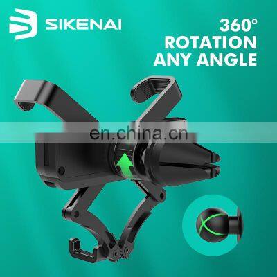SIKENAI Automatic Adjustment Cell Phone Holder For Car Gravity Linkage Holder photo-4