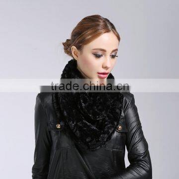 C22476B European Fashion Ladies Velour Winter Scarves photo-2