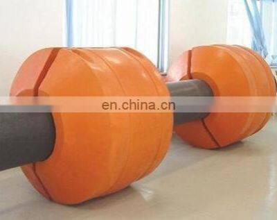 Marine MDPE/HDPE Plastic Floating Dredging Pipe Barrier Buoy photo-2