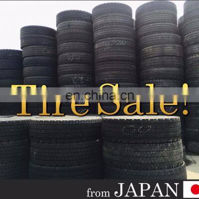 Bridgestone Toyo Yokohama Michelin 295/80R22.5 recap tire tyre Japanese used tire tyre casings for recap, retread