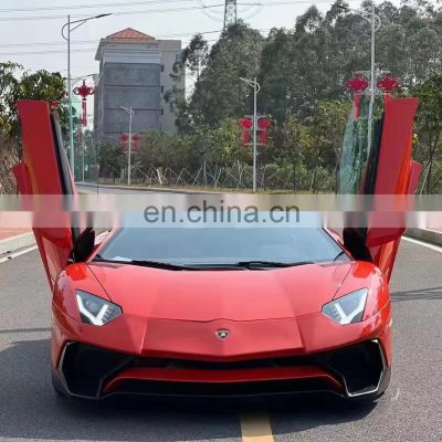 Runde For Lamborghini Aventador LP700 LP720 Upgrade LP750 SVJ Style Body Kit Front Bumper Rear Bumper Hood Side Skirt Spoiler