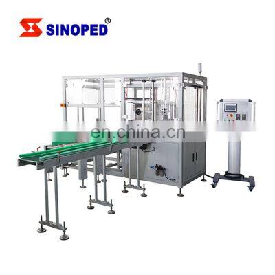 Automatic Carton Open Packing Sealing Machine Packaging Line Pick Up Type Beverage Bottle Tin Can Case Packer Machine