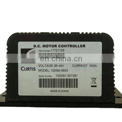 36V to 48V 1205M-5603 500A Curtis Controller for forklift Parts