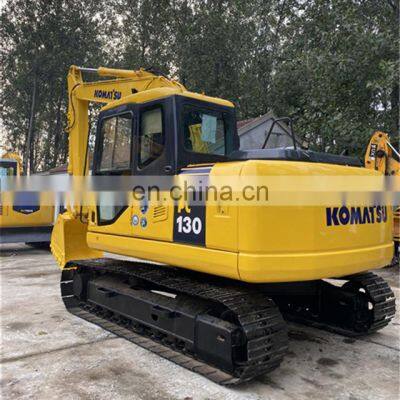 Used crawler excavator hydraulic komatsu pc130 good working ,second hand excavator Japanese brand KOMATSU130 with cheap price