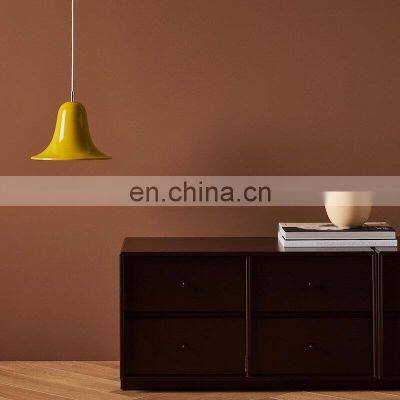 Minimalist LED Pendant Lamp Restaurant Round Horn Hanging Light Modern Single Head Chandelier For Dining Table Bar Decoration photo-3