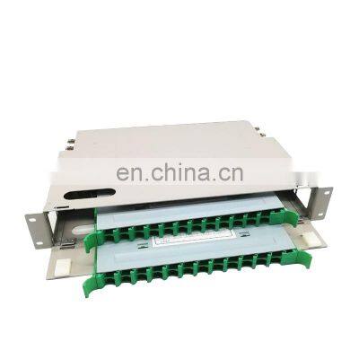 High Quality Drawer Type 24 Core 48 port 19\