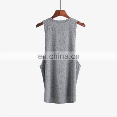 Custom Logo Tank Tops Wholesale Gym Tank Top Men Casual PRINT Summer XXL OEM Anti Vest Style Sportswear Pattern Hooded Wear Neck